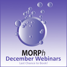 Last chance to book a place on our December Webinars!