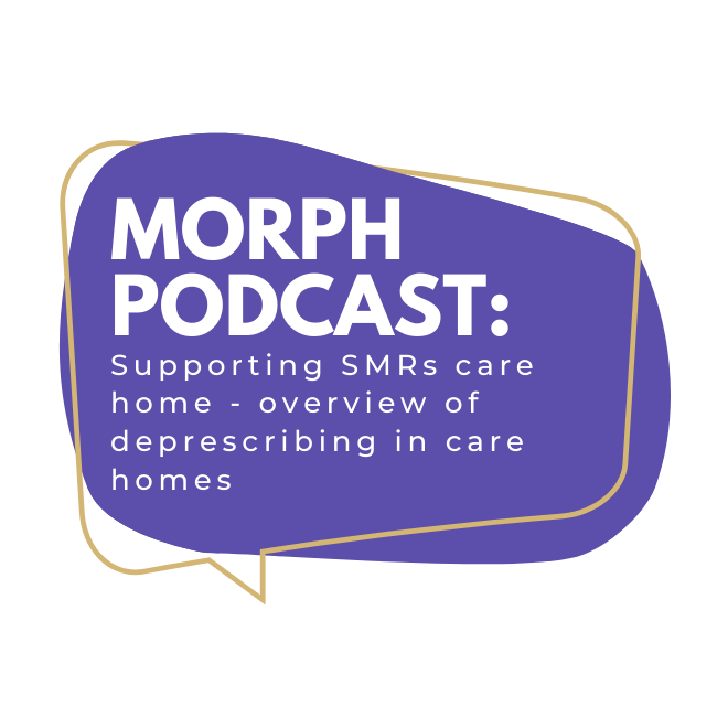 Text Image: Supporting Structured Medication Reviews Care Home: Overview of Deprescribing in Care Homes